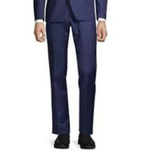 NWT Tommy Hilfiger lowen suit pants size 38W Navy Blue